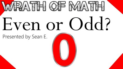 is 0 odd or even